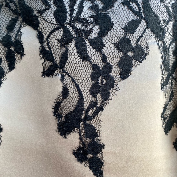 NWOT Melissa Sweet strapless lace dress - Picture 2 of 11